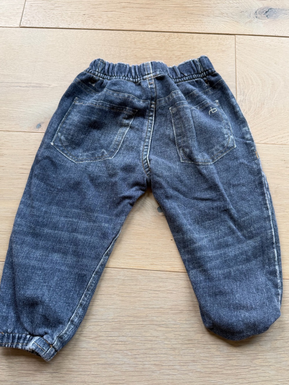 Rag & Bone Baby/Toddler Pull-On Denim Jogger Jeans 12-18M - Picture 2 of 4